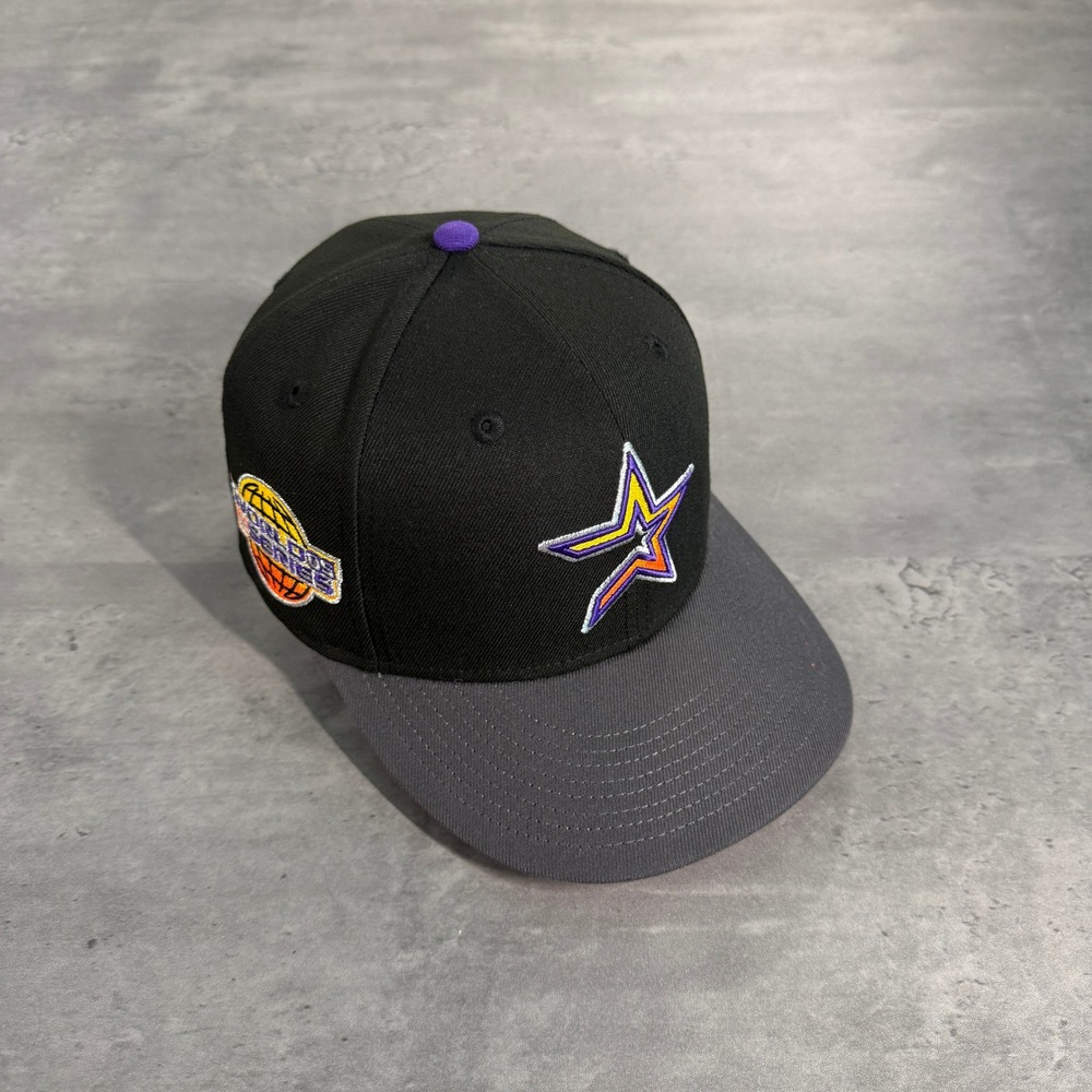Hat Club Houston Astros New Era 7 1/8 Black Orange J Balvin Rio Solar Flare